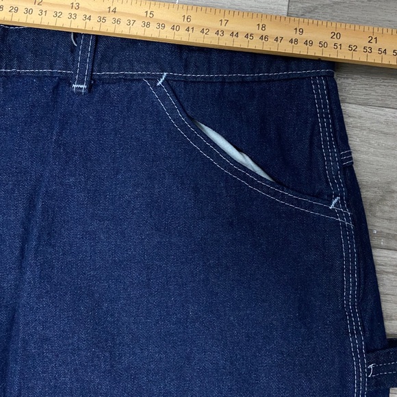 Vintage Dee Cee 1950’s Dark Blue Jeans 42x30 New With Out Tag. - Picture 8 of 11